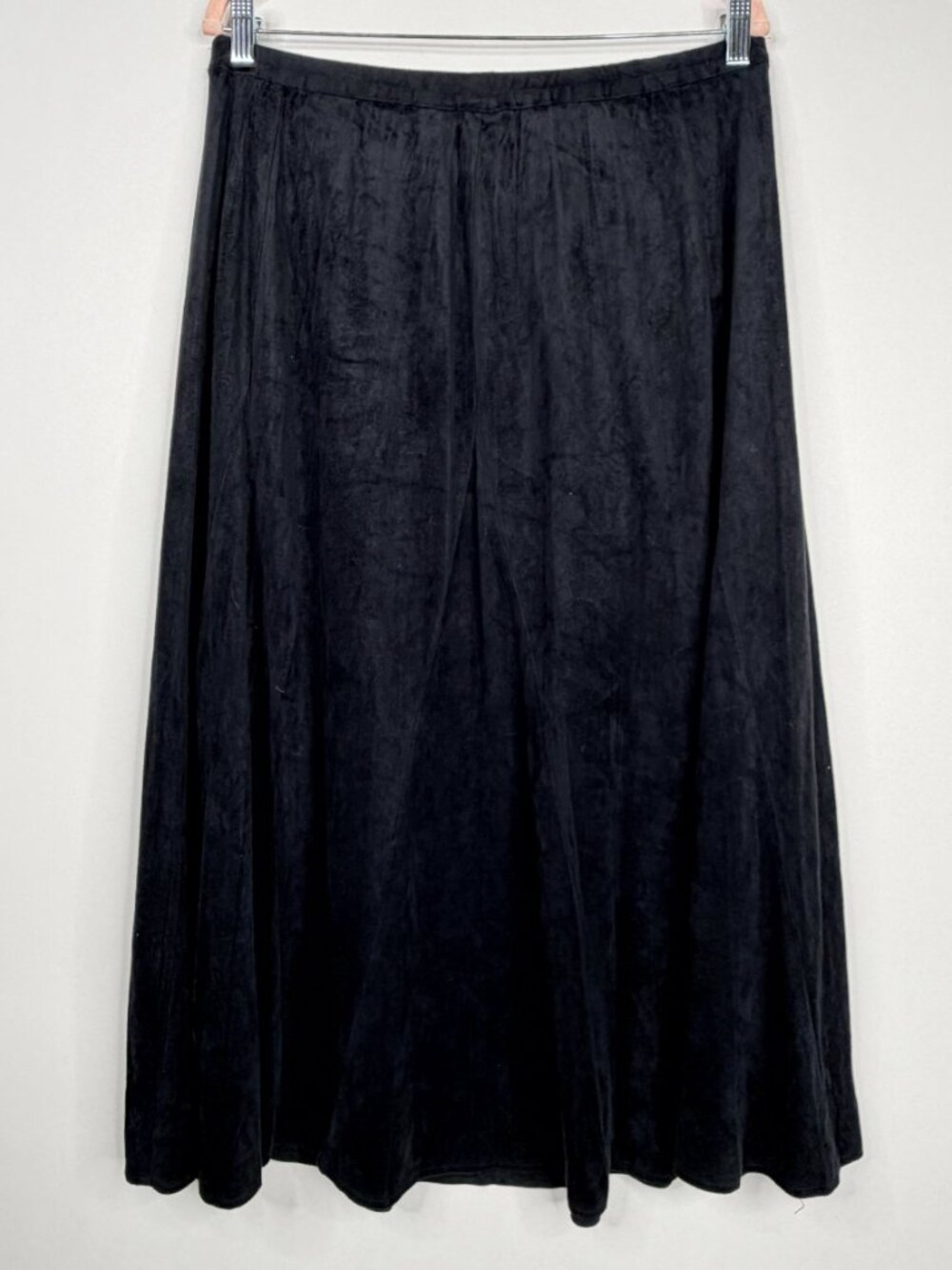 2/$30 Chico's Maxi A-Line Skirt Black 4 #A3366 - Picture 4 of 8